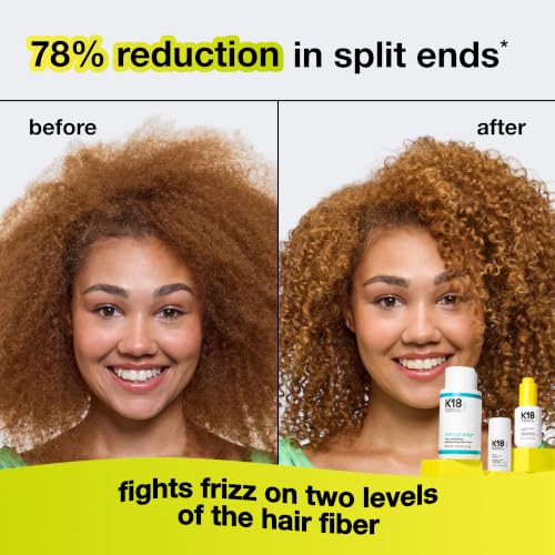 K18 Molecular Repair Hair Oil Full Size 1 Fl Oz - Frizz Control & Heat Protectant