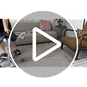 Rolling Saddle Stool with Wheels - Adjustable Height