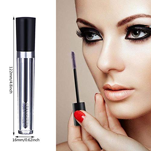 8ML Empty Mascara Tube with Eyelash Wand - 2 Pack
