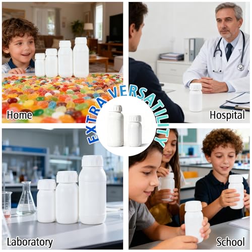 4-Pack TSA-Compliant 3.4oz Travel Bottles - BPA-Free & Leak-Proof