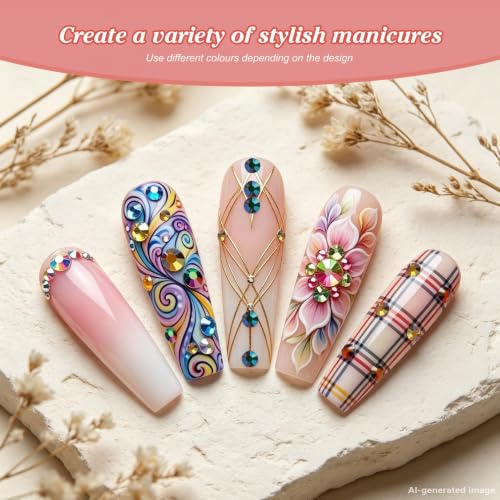 36000 Resin Rhinestones 3mm Jelly AB 28 Colors with Glue & Tweezers