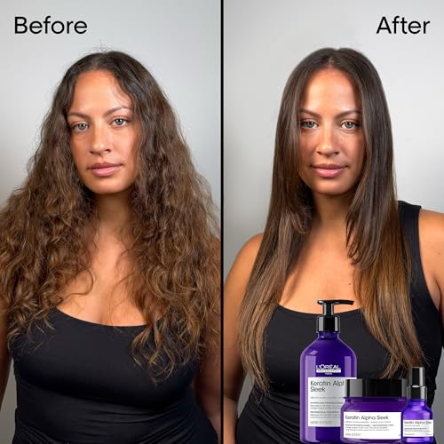 L'Oréal Professionnel Keratin Alpha Sleek Hair Mask - Frizz Control & Smoothing