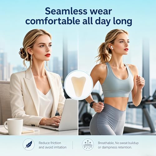 5-Pack Camel Toe Concealer Pads – Reusable Silicone Insert