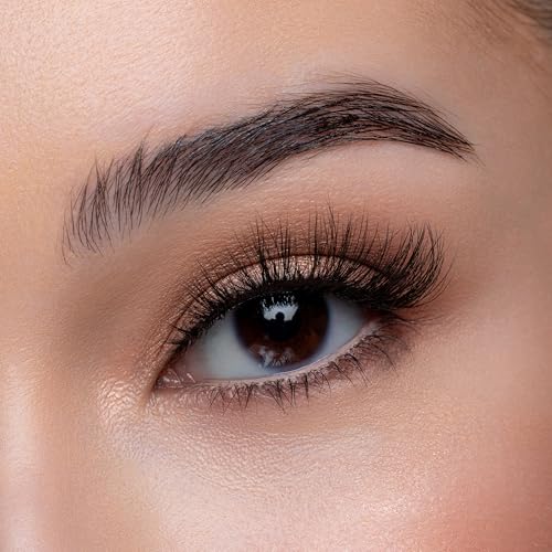 House of Lashes Tigress - Dramatic, Weightless and Flexible False Lashes, 3D Faux Mink Eyelash Extensions, Sultry Cat Eye Effect