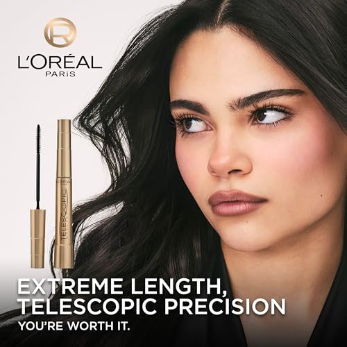 Lengthening Waterproof Mascara Blackest Black - 0.27 Fl Oz - Washable & Ophthalmologist Tested (Variation: Washable Blackest Black / 0.27 Fl Oz)