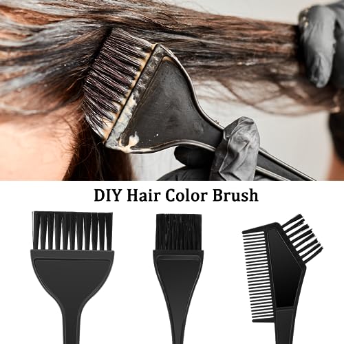 Professional Hair Coloring Brush Kit - Dyeing & Tinting Tools for Salon & Home Use
