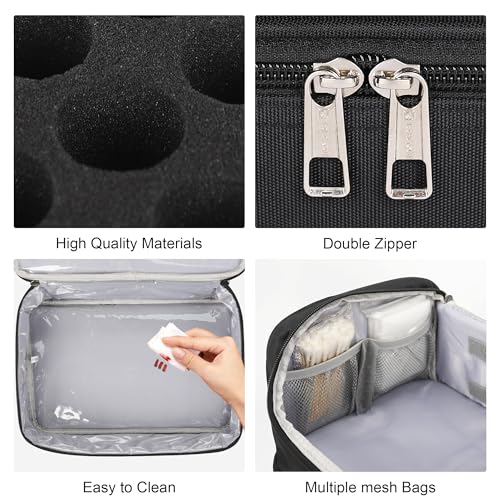 TANTO Tattoo Travel Case - Holds 54 Ink Bottles & Supplies
