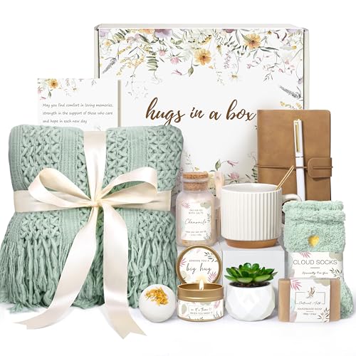 Self-Care Gift Set for Women with Blanket & Spa Kit