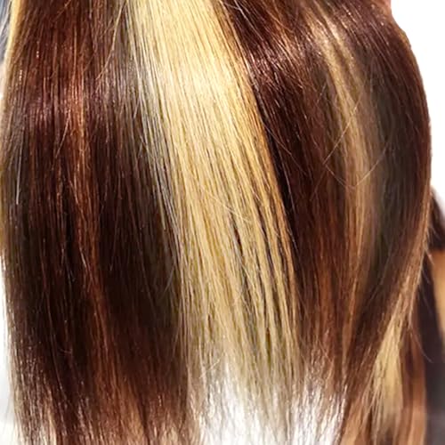 P33/613 Straight Human Hair Bundles 20 22 24 Inch