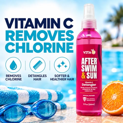 Vita C After Swim Chlorine & Toxin Remover for Hair - Detangler & Hydrator
