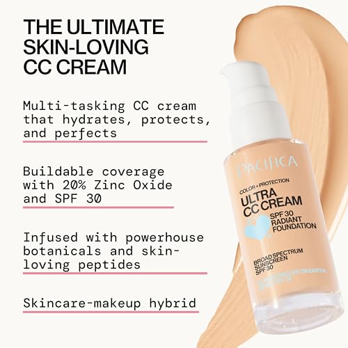 Pacifica Ultra CC Cream SPF 17 Neutral Fair Medium Coverage