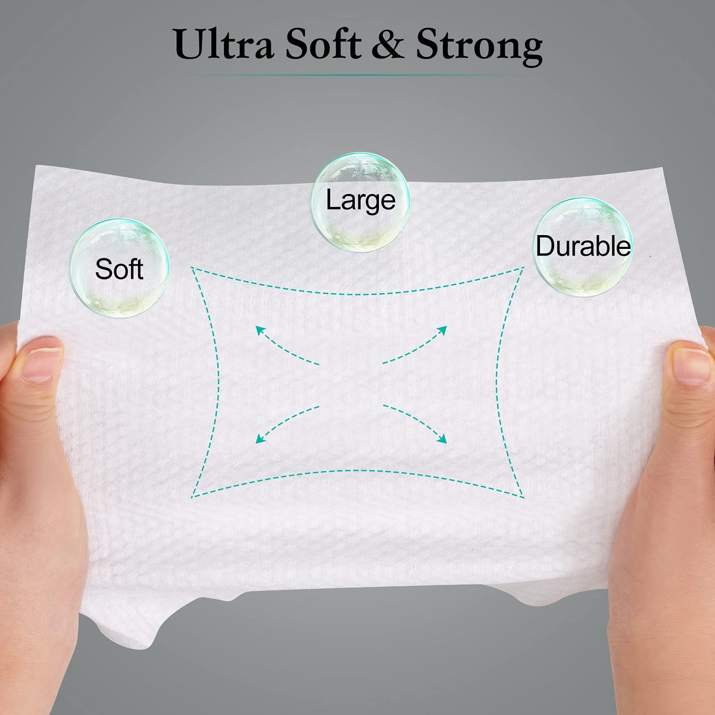 Disposable Face Towel Face Cloths for Washing Face Soft Cotton Face Towels Facial Cloths Towelettes for Washing and Drying for Cleansing and Skincare Office Makeup Remover