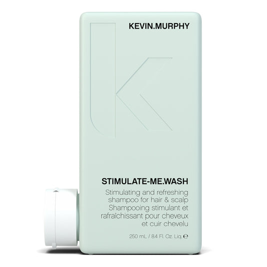 KEVIN.MURPHY STIMULATE-ME.WASH - Clarifying Shampoo for Hair & Scalp - For All Types - Stimulates Hair - Strengthening - Cruelty Free Shampoo - 250 mL / 8.4 fl oz