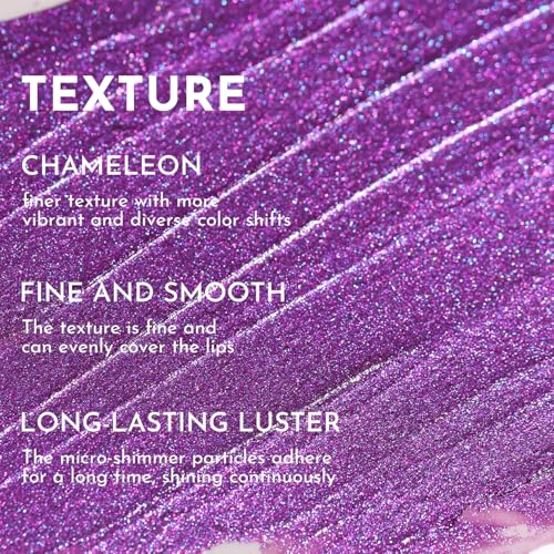 Glam Glow Chameleon Lipstick Set – 3 Color-Shifting Shades