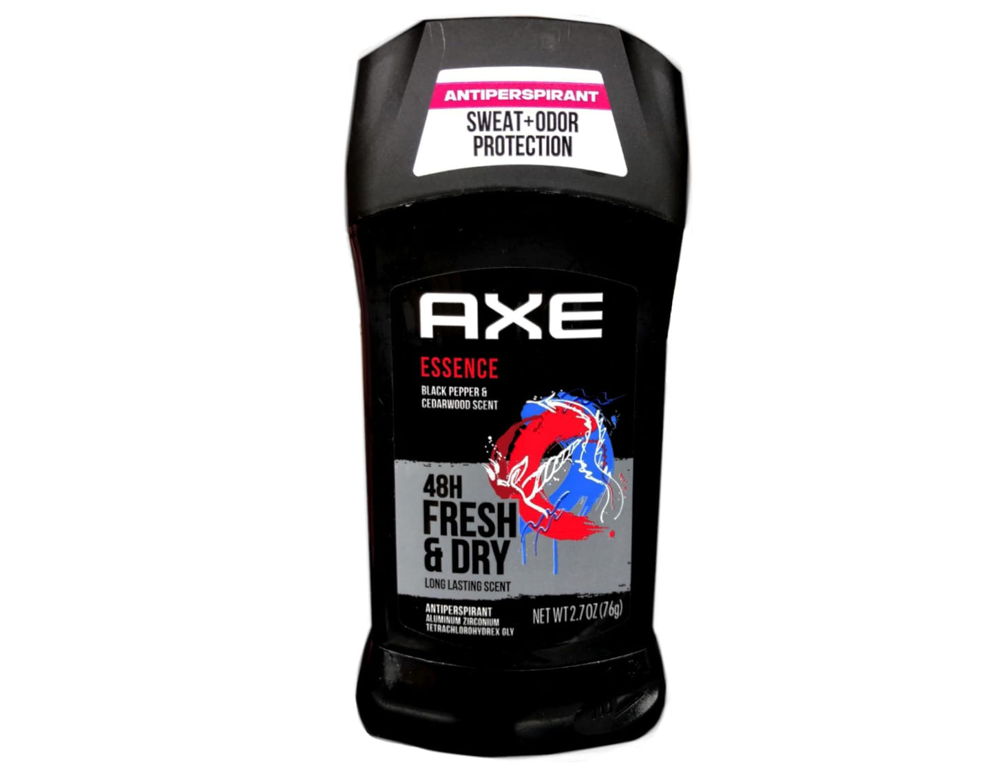 Axe Essence Dry All-Day Antiperspirant and Deodorant, 2.7 Ounces each (Value Pack of 6)