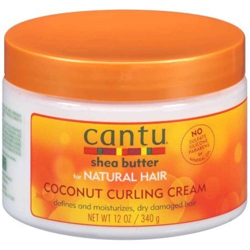 Cantu Coconut Curling Cream, 12 Ounce (Pack of 6)
