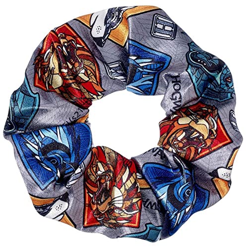 Official Harry Potter Hogwarts House Animal Crest Hair Scrunchie by The Carat Shop