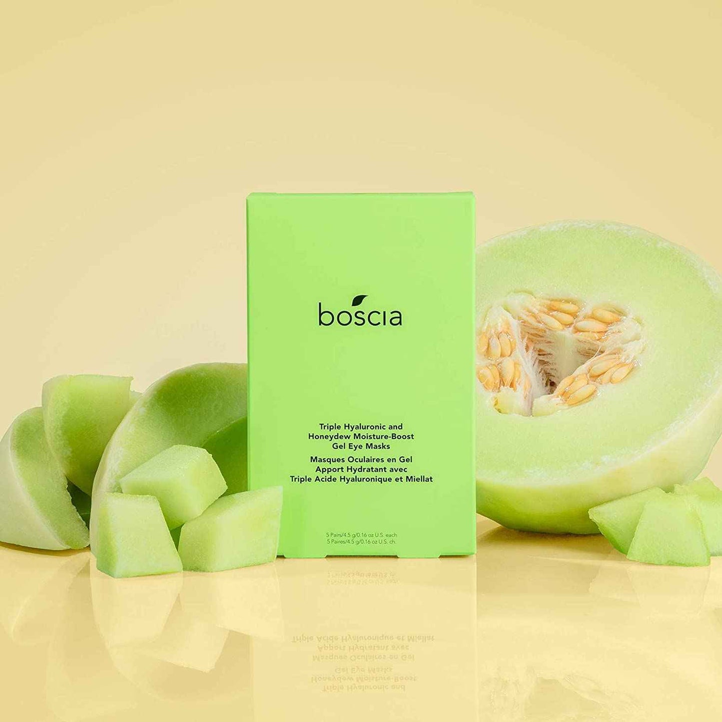 Boscia Triple Hyaluronic and Honeydew Moisture-Boost Gel Eye Masks, 5 ct.