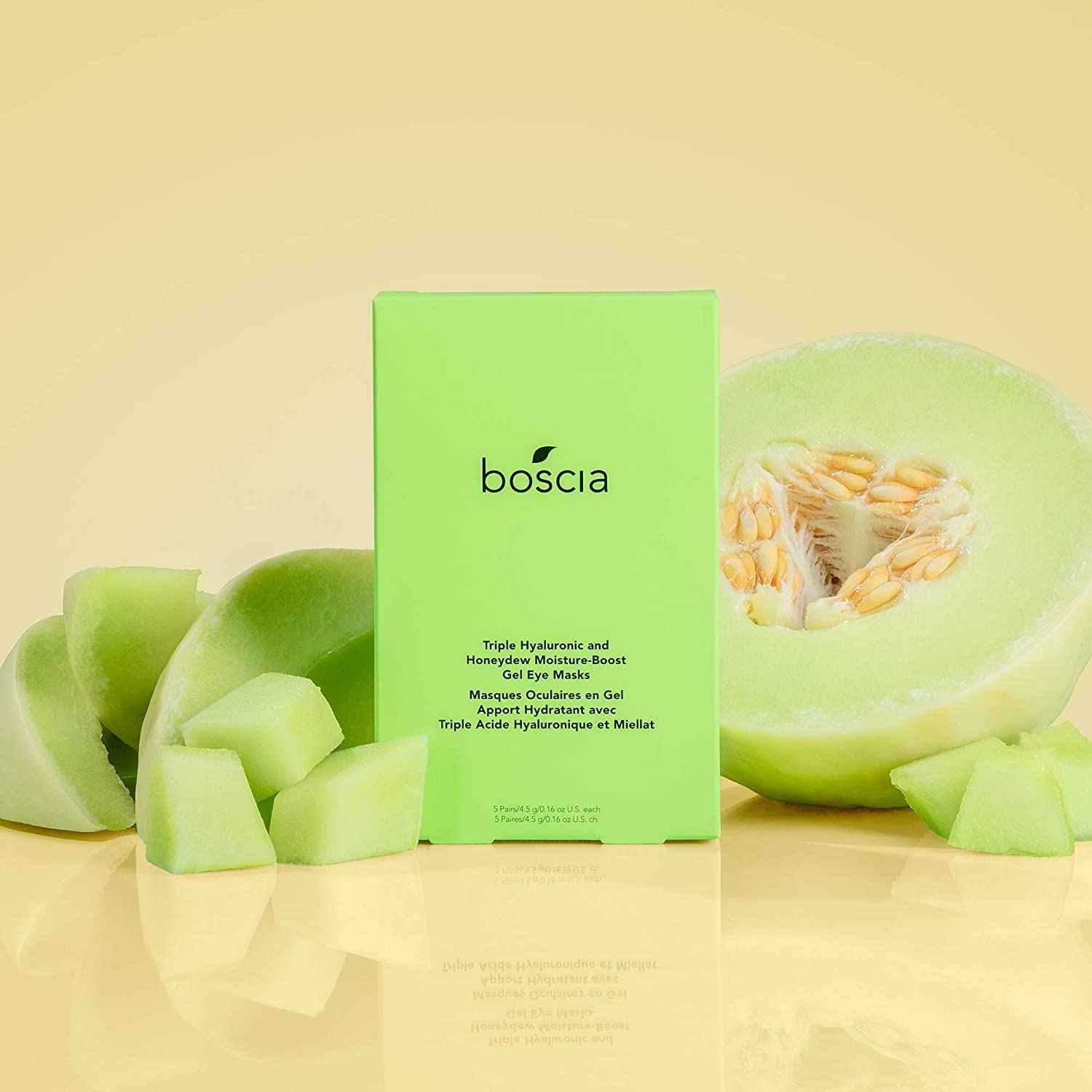 Boscia Triple Hyaluronic and Honeydew Moisture-Boost Gel Eye Masks, 5 ct.