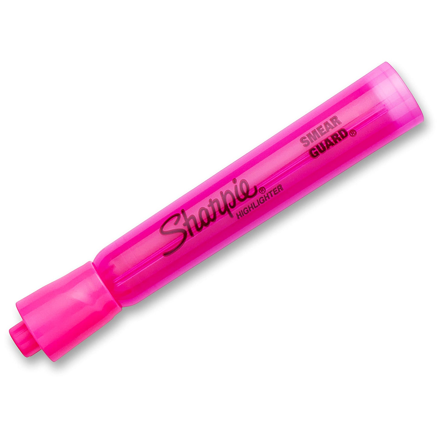 Sharpie Tank Style Highlighters, Chisel Tip, Fluorescent Pink, Box of 12