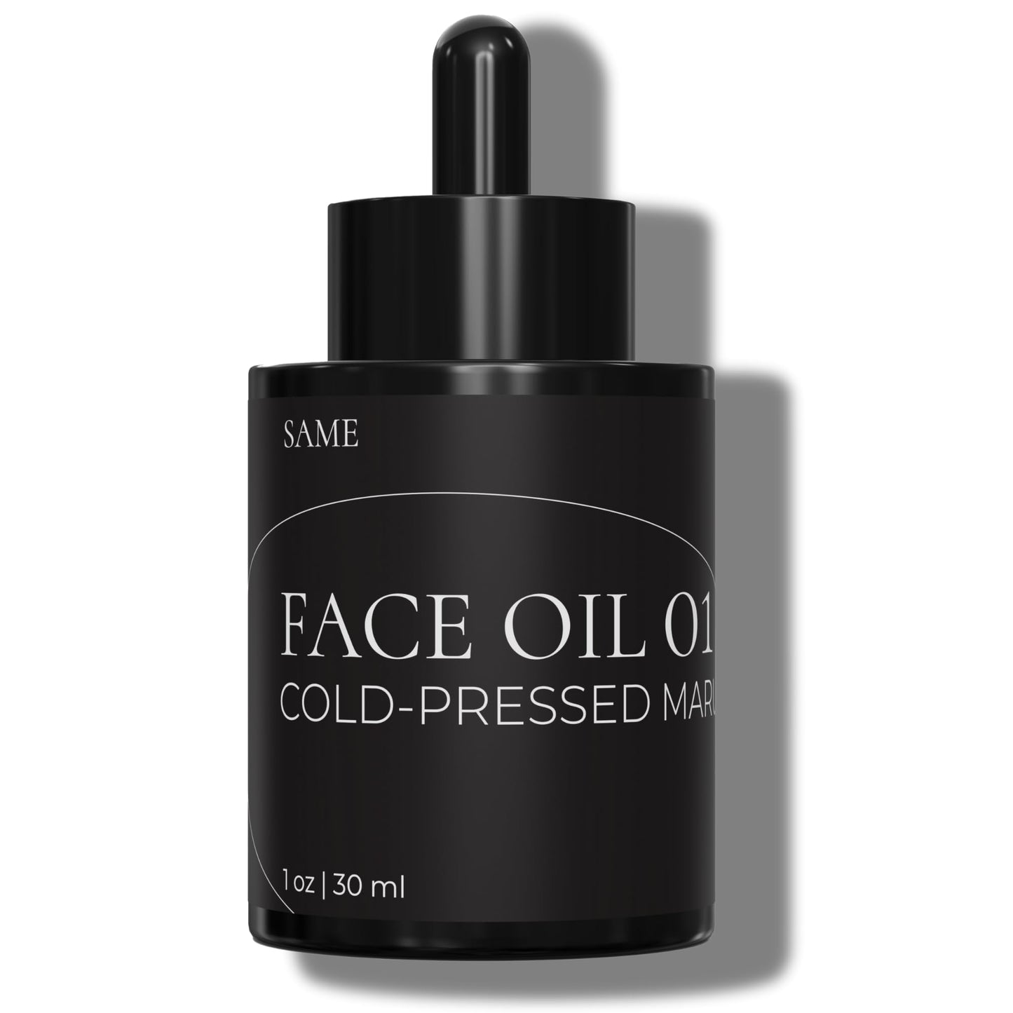 Same Skincare Face Oil 01: Cold-Pressed Marula Oil for Face Skin Care with Omega 6, 9, Antioxidants, Supports Hydration, Skin Barrier, Skin Elasticity, Youthful Glow, Unrefined, Cruelty Free, 1 oz