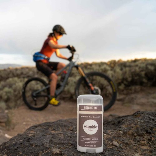 HUMBLE BRANDS Original Formula Aluminum-free Deodorant. Long Lasting Odor Control with Baking Soda and Essential Oils, Patchouli and Copal, Pack of 3
