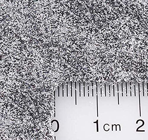 GLITTIES - Silver - Loose Fine Glitter Powder (.008") - Great for Nail Art, Nail Polish, Gel, Gel Polish or Acrylic Nail Powder - Solvent Resistant - (30 Gram Jar)