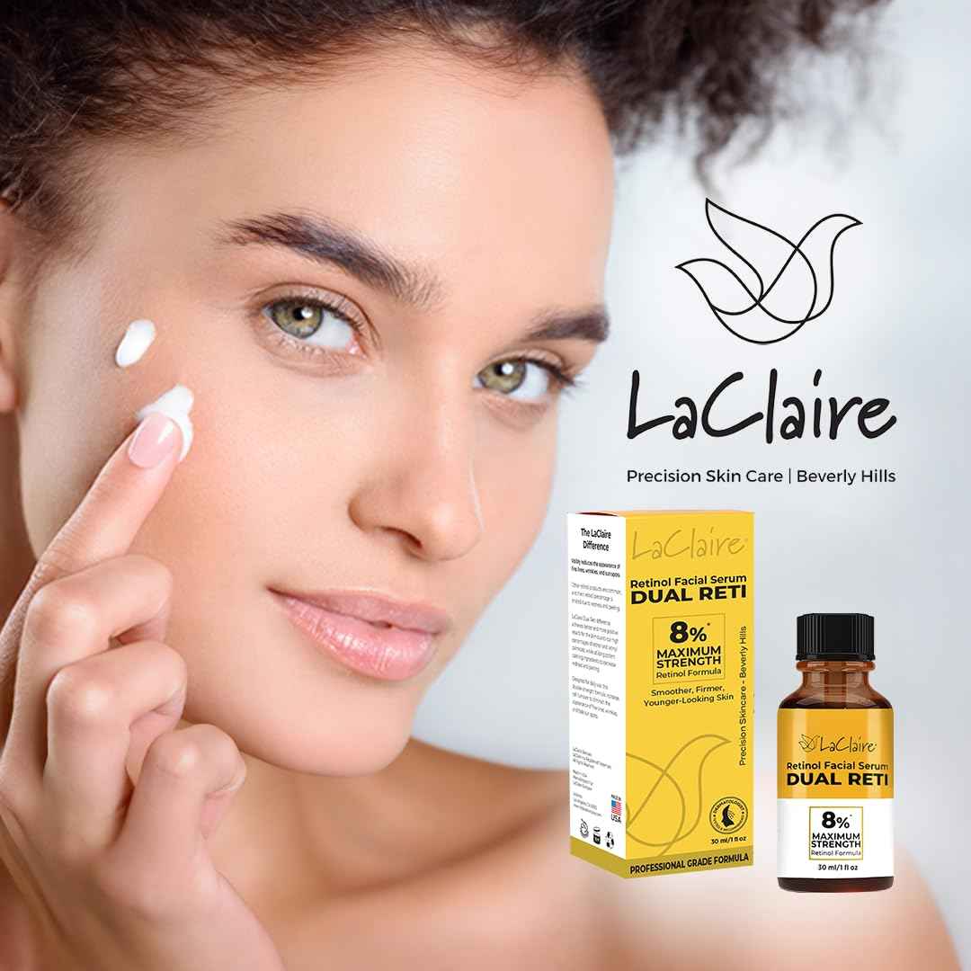 LaClaire Retinol Complex Face Serum, Anti-Aging, Brightening, Firming, Smoothing, 30 ml