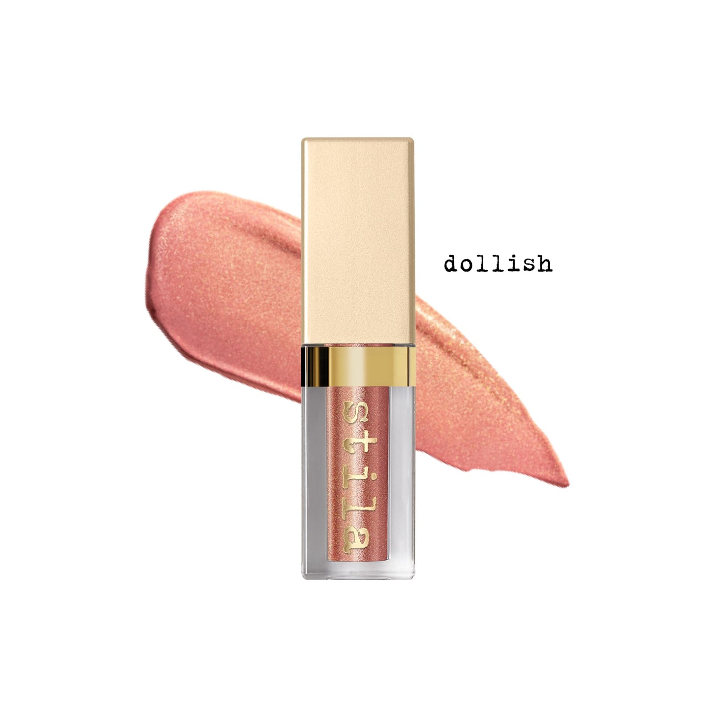 stila Glitter & Glow Liquid Eye Shadow, Dolish, Original,0.15 Fl Oz (Pack of 1)