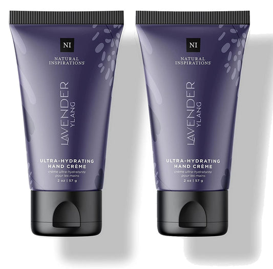 Natural Inspirations Ultra Hydrating Hand Creme 2 Piece Gift Set - Lavender Ylang