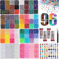 72000PCS Bedazzling Kit, 3mm Flatback Resin Rhinestones, 8 Boxes
