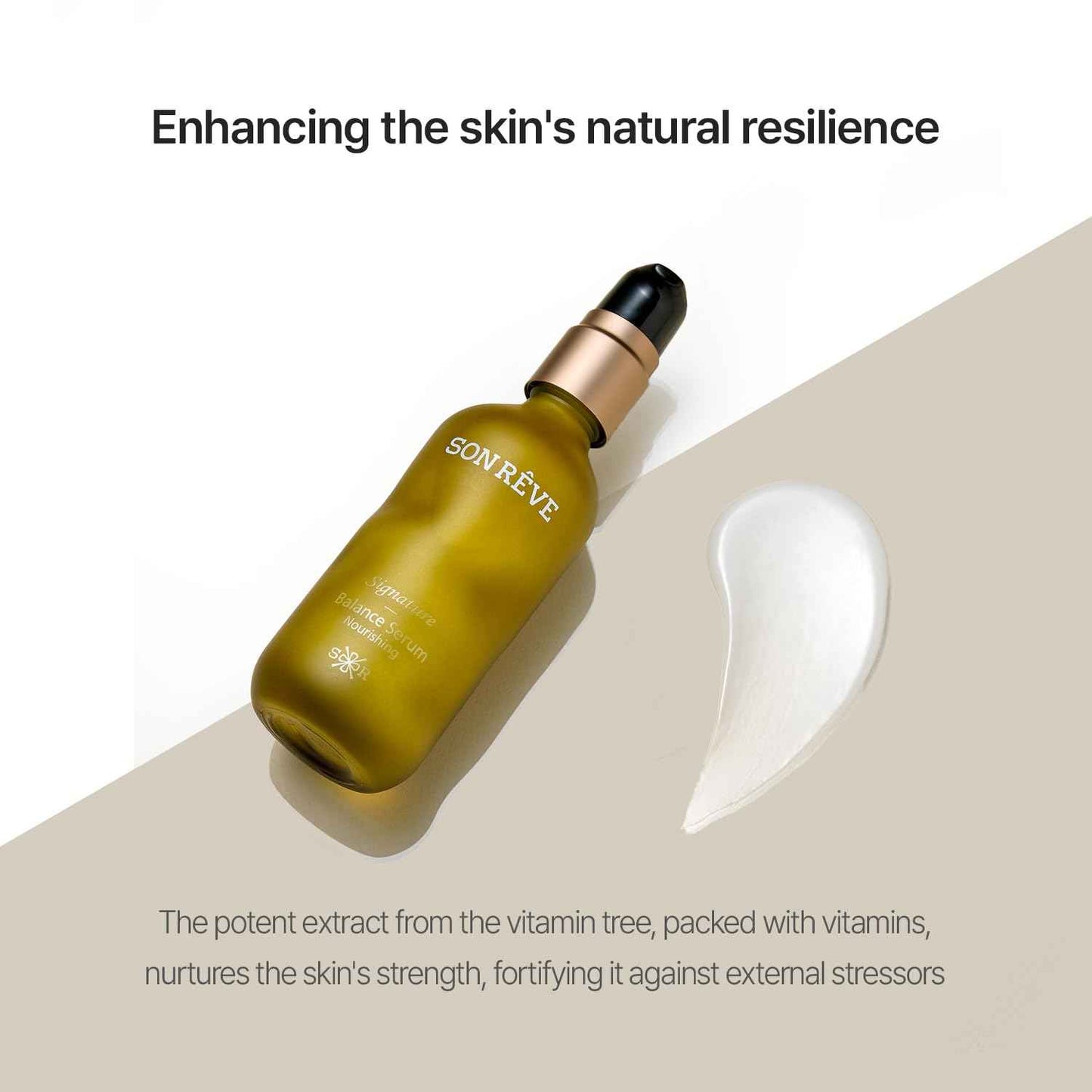 SONREVE Signature Balance Serum – Hydrating Vitamin C & Niacinamide 2% Facial Treatment, Korean Skincare 1.69 fl oz