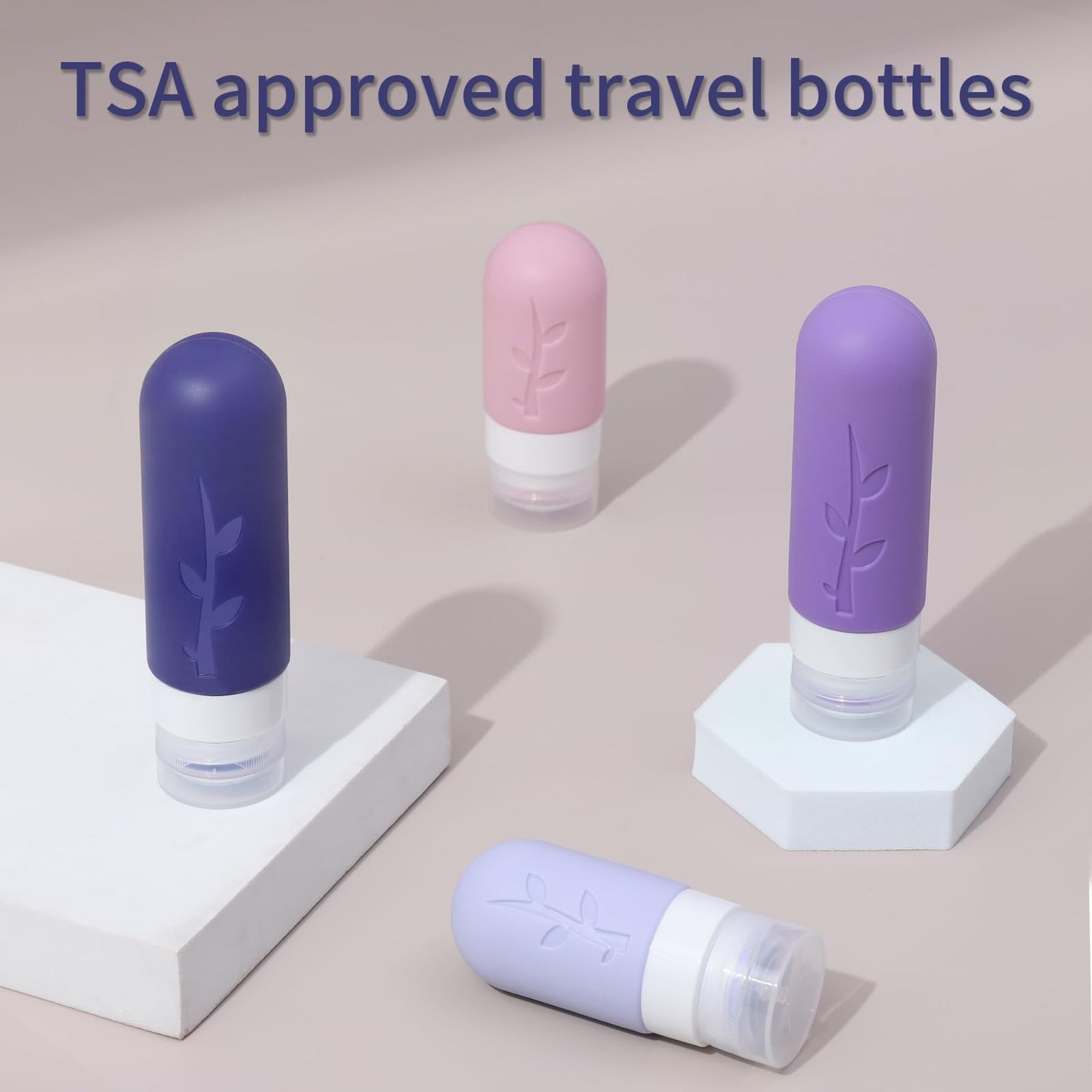 Travel Containers for Toiletries, 18pack TSA Approved Travel Size Containers for Toiletries,travel bottles for Toiletries,travel Jars or Personal Travel Essentials