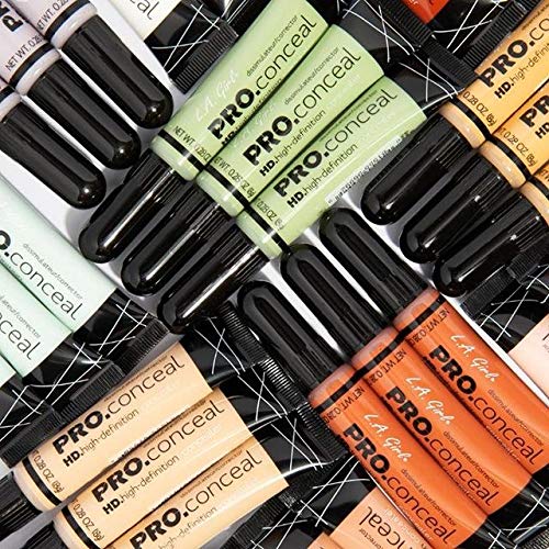 L.A. Girl Pro Concealer, Toffee, 0.28 Oz (LAX-GC984-B) (Pack of 2)