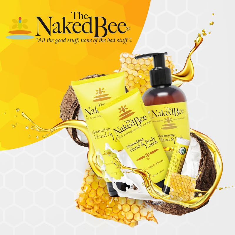 The Naked Bee Oatmeal & Honey Triple Milled Soap, 5 Ounce, 3 Pack, Orange Blossom Honey