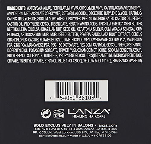 L'ANZA Healing Style Sculpting Paste with Strong Hold Effect, Sculpts & Defines Hair While Styling, With Advanced Control Technology and Natural Ingredients, Suitable for All Hair Types (3.4 Fl Oz)