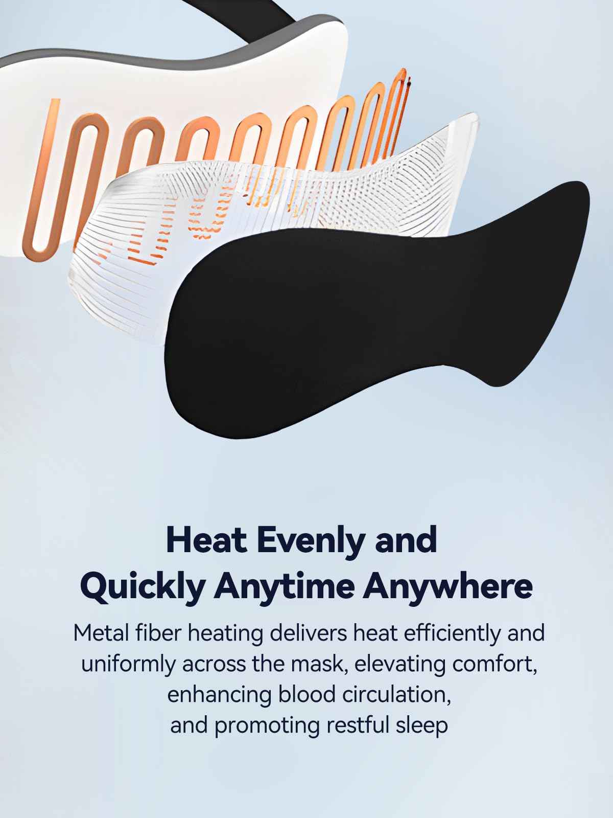 Heated Eye Mask for Dry Eyes - Warm Compress for MGD, Dry Eye Syndrome, Chalazion Blepharitis Stye Eye Treatment, Hot Heating pad for Relief, Silk Sleep Mask for Deep Relax