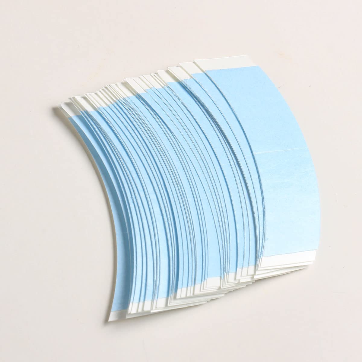 36 Pcs/Bag Double Sided Adhesive Tapes for Hair Extension Lace Front Support Toupee Wigs (Blue Color 1/2)