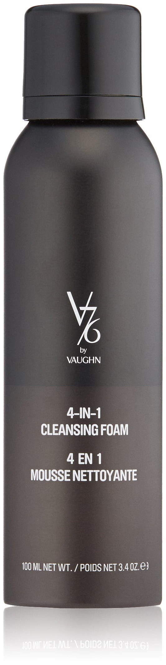 V76 by Vaughn 4-IN-1 Cleansing Foam Formula for Men, 3.4 oz