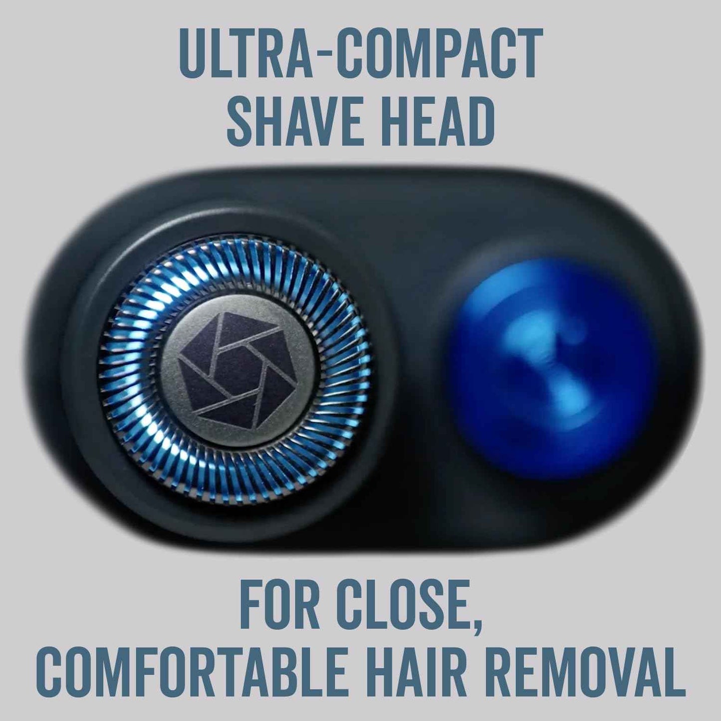 Microtouch Titanium Edge Ear & Nose Trimmer – Dual Rotary Blade Heads with Light – Water Resistant – Travel Friendly – Durable Design – Titanium Coated Blades for Precise, Comfortable Grooming