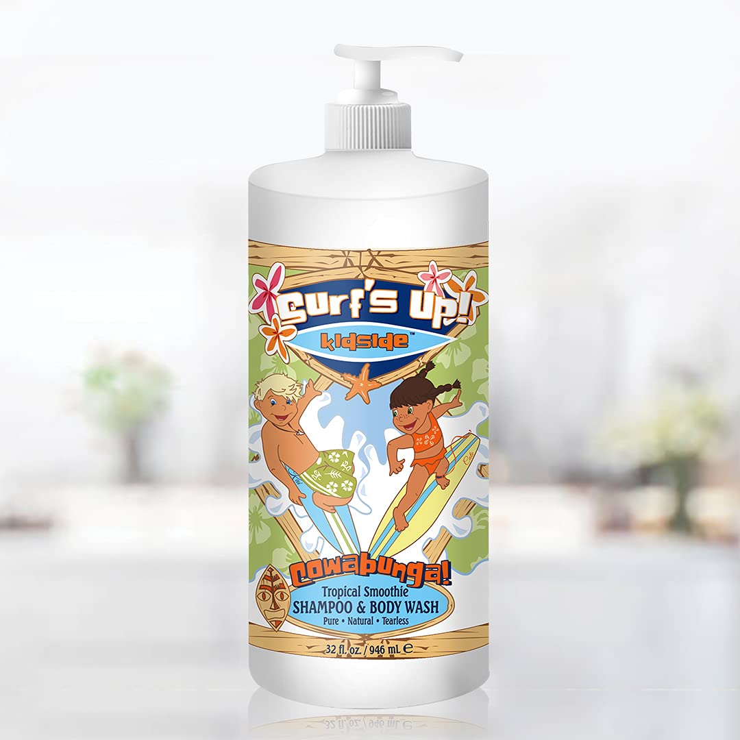 Surf's Up Kidside Tropical Smoothie Tearless Shampoo & Body Wash (Economy size 32 fl oz)