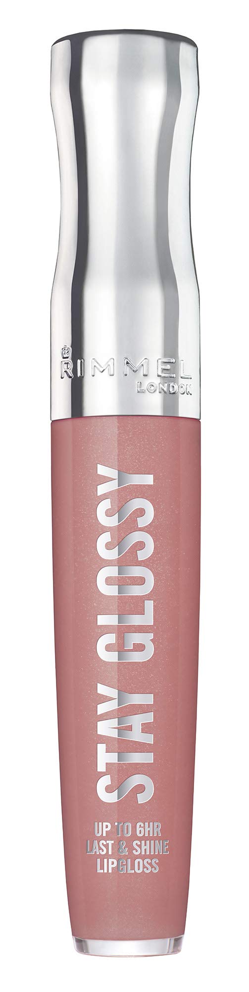 Rimmel Stay Glossy Lip Gloss Bundle - 130 Blushing Belgraves & 135 Sippin Non-Sticky Lightweight Lip Color and Shine .18oz Each