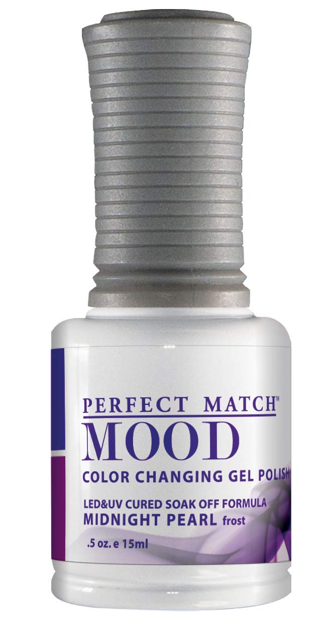 LeChat Perfect Match Mood Gel Polish, Midnight Pearl, 0.5 Fl Oz