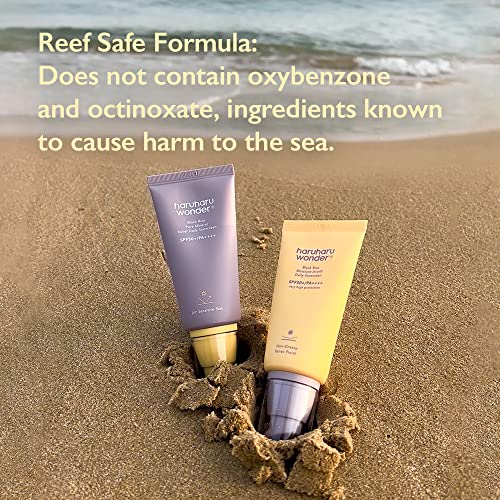 Haruharu Wonder Black Rice Pure Mineral Relief Daily Sunscreen 1.69 fl.oz (Pack of 2)