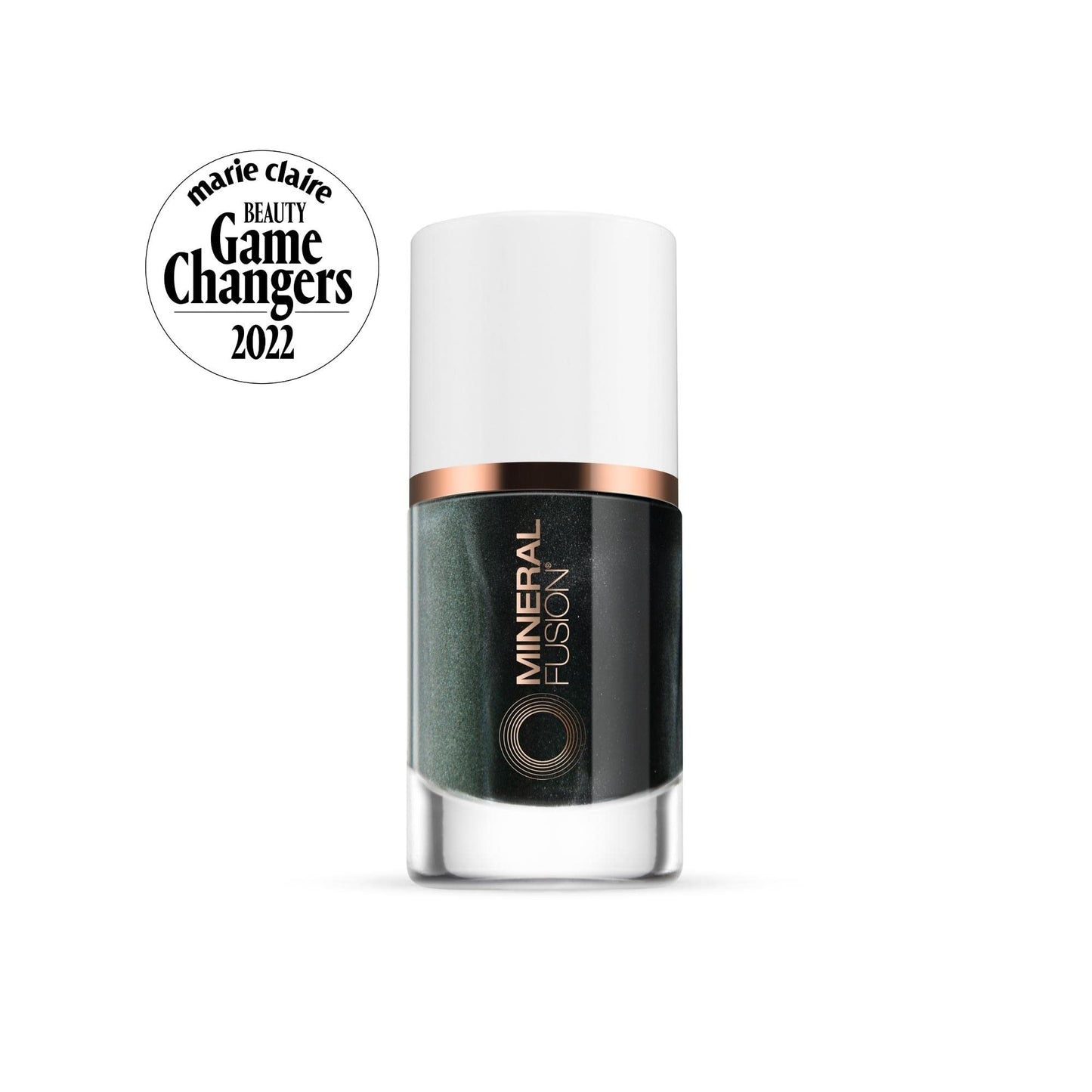 Mineral Fusion Nail Polish, Dark Forest Green, Smoke & Mirrors Smoke & Mirrors 0.33 Fl Oz (Pack of 1)