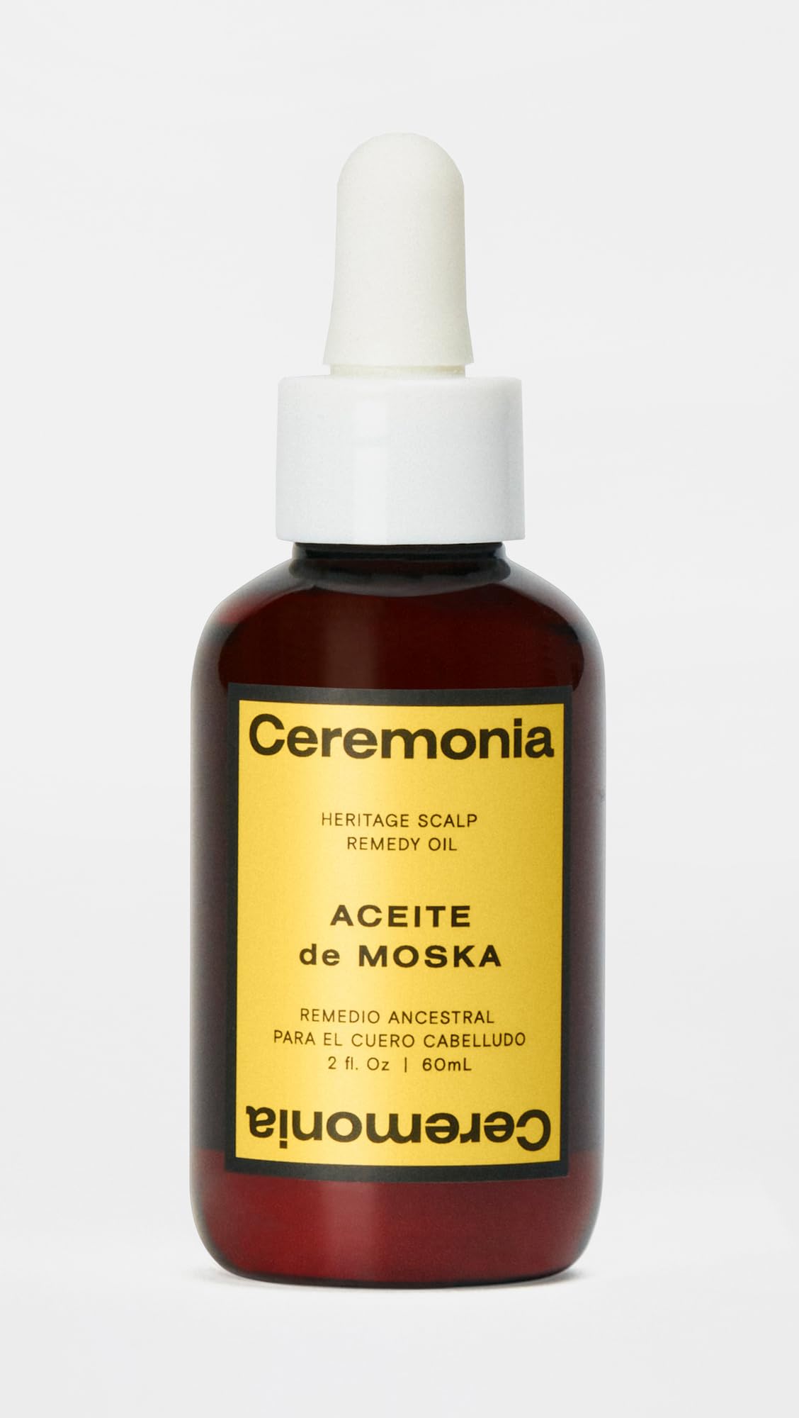 Ceremonia Aceite de Moska Scalp Oil, 2 oz / 60 mL