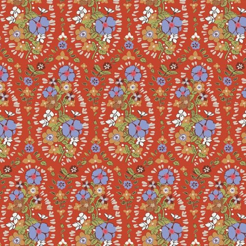 Vera Bradley Women's Premium Cotton Upright Cosmetic Organizer, Garden Paisley, One Size