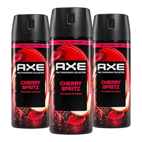 Axe Cherry Spritz Fine Fragrance Body Spray 3x2.9 oz
