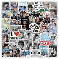 50pcs Korean Idol Waterproof Vinyl Stickers for Water Bottles & Laptops