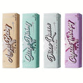 Glitter Liquid Eyeshadow Set, Metallic Shimmer Eye Makeup Eyeshadow with Smooth Gel Formula, Quick Drying & Pigmented, Long Lasting Flawless-Looking (Pack of 4)